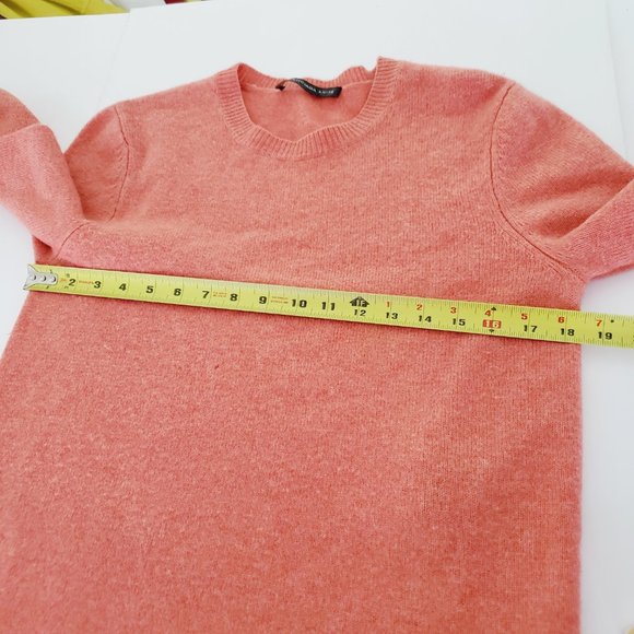 Balenciaga Knits Sweater Wool Cable Knit Fisherman Fall Winter Coral Pink 42 - Picture 7 of 14